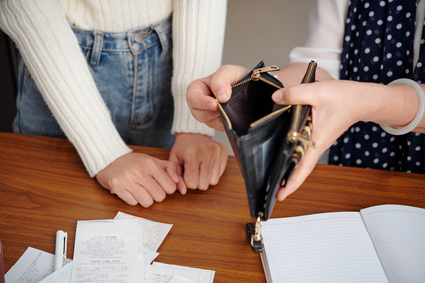 Complaining about Lack of Money